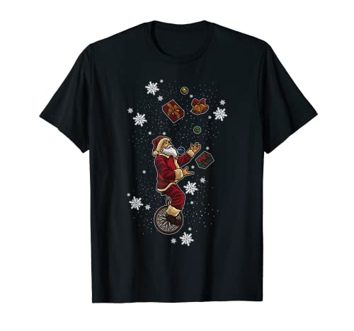 Der Weihnachtsmann jongliert mit Vergleich
