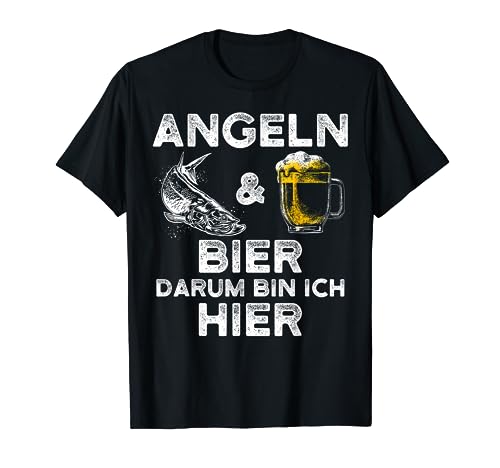 Lustiges Angler T-Shirt - Vergleich