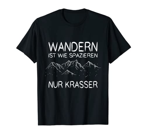 Lustiges Bergsteiger Wandern Trekking Vergleich