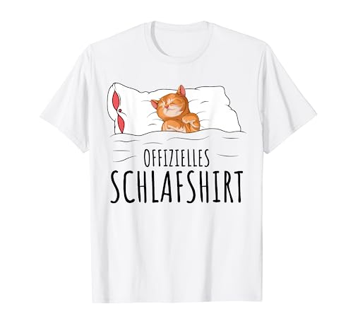 Offizielles Schlafshirt Katze Schlafanzug Vergleich