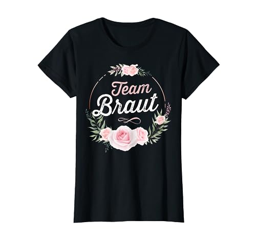 Team Braut T-Shirt JGA Vergleich
